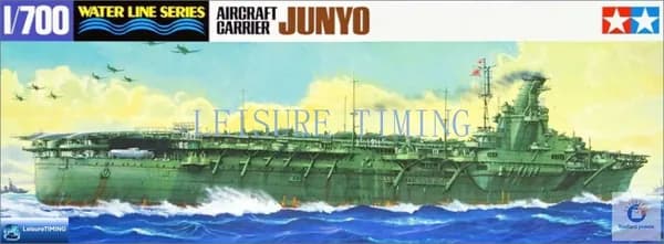 Tamiya 31212 1/700 Версия Waterline WWII IJN авианосец Junyo сборная модель корабля