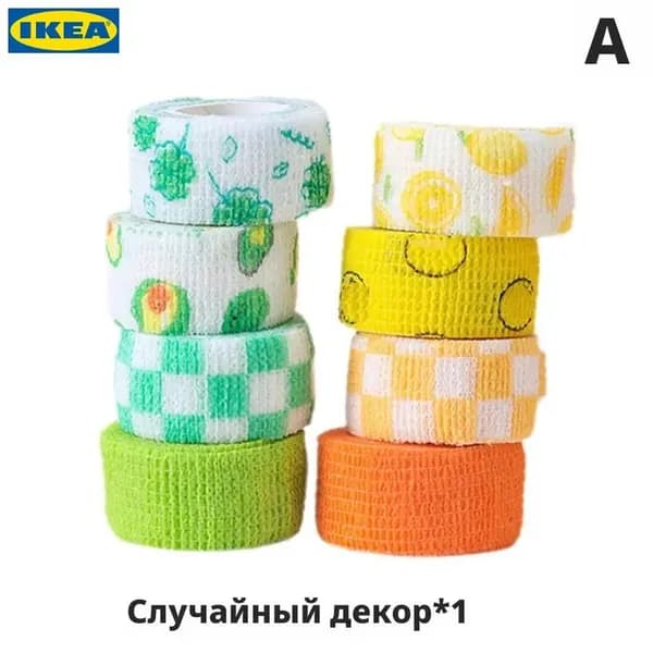 Самоклеящаяся лента для защиты пальцев, 2.5см*2м или 2.5см*4м, из нетканого материала