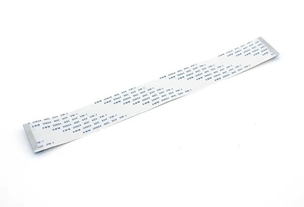 Шлейф ffc 30 pin, шаг 0.8 мм, длина 20 см, прямой A-A, AWM 20624 80C 60V VW-1