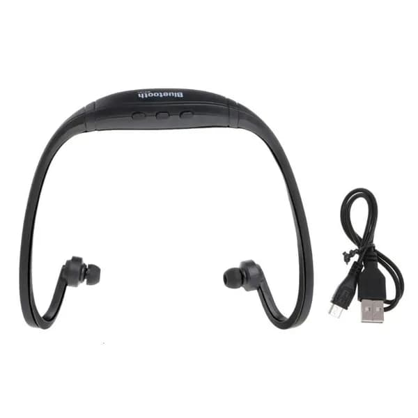 Наушники беспроводные, Bluetooth, USB, черный