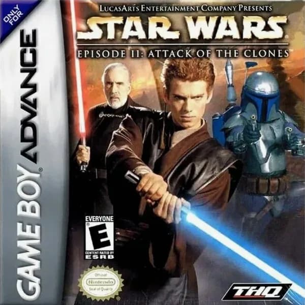 Star Wars 2 Атака клонов GBA, рус.версия 64K-188