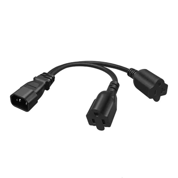 Переходник IEC 320-C14 NEMA 5-20R/5-15R