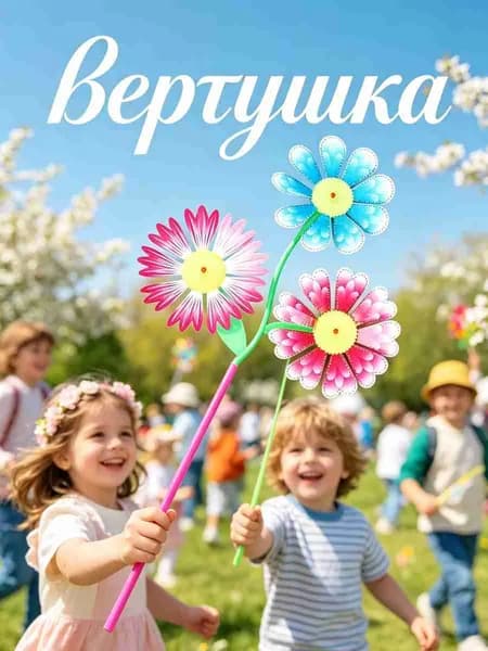 Ветряная мельница, наружное украшение сада, детская ручная пластиковая ветряная мельница, 1 шт