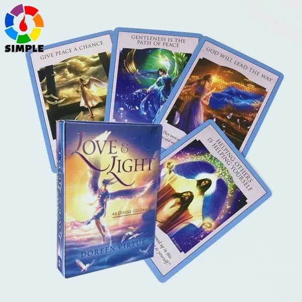 Love Light Divine Guidance Игра в карты Таро Любовь, Свет, Божественное Наставление