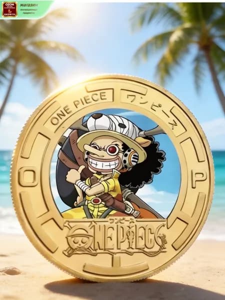 Памятная монета One Piece - 5 дизайнов на выбор