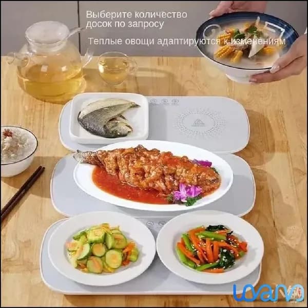 Электрическая настольная плита UFTPJS-6135b3010f8c, белый, черный