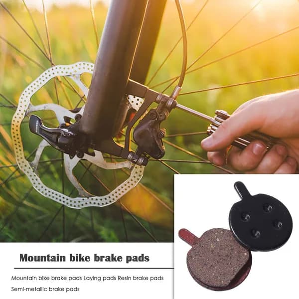 Композитные тормозные колодки для MTB, резина+железо, 29 22 4 мм