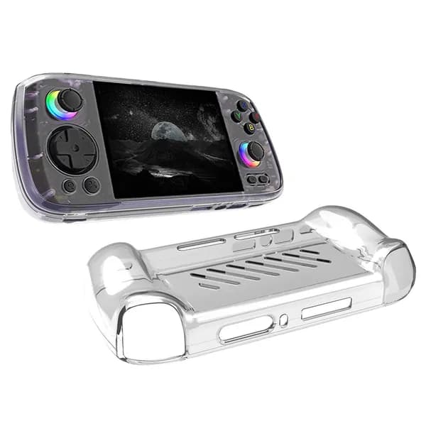 Прозрачный чехол для игровой консоли Anbernic RG406H из ТПУ