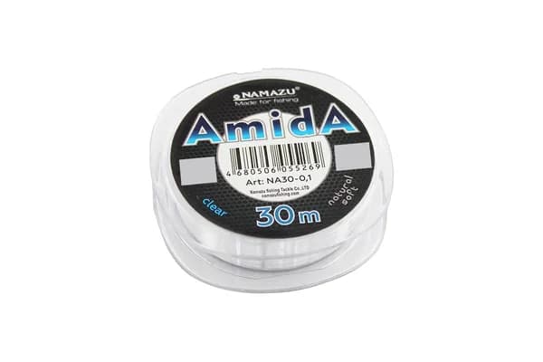 Леска Namazu "Amida", L-30 м, d-0,16 мм, test-3,20 кг, прозрачная