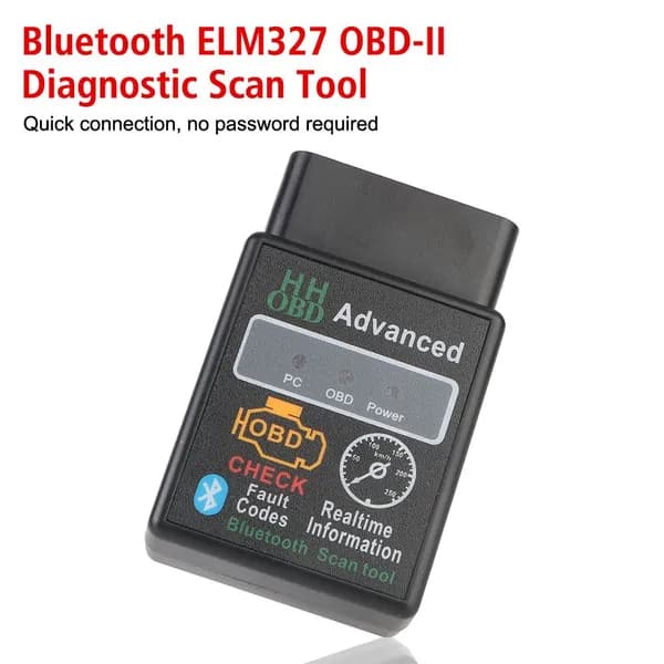 Детектор Bluetooth V2.1 Автомобильный диагностический инструмент, автомобильный диагностический сканер считыватель кода ELM327
