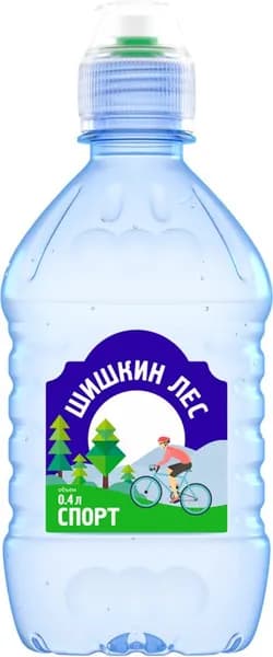 Вода Шишкин Лес Спорт негазированная 400мл