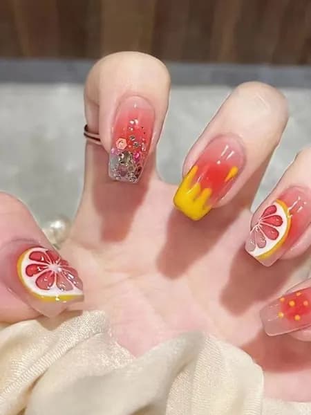 Накладные ногти (24 типсы + клей)