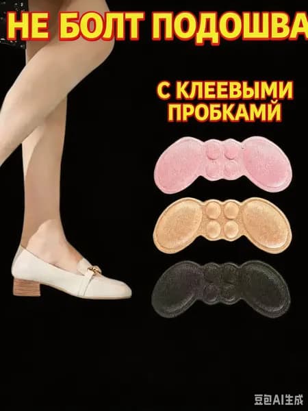 Наклейки противоскользящие на подошву 1 шт