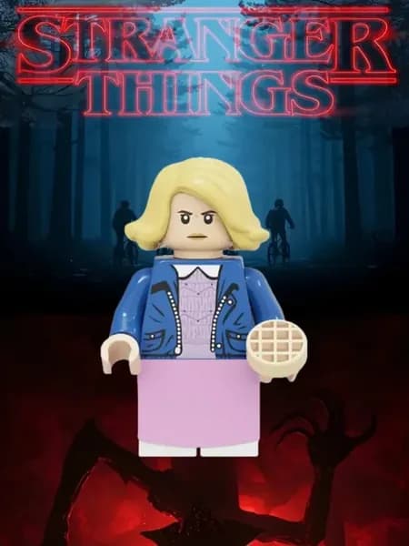 lego очень странные дела，кубики，24 штуки