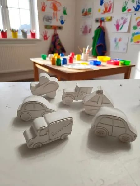 Фигурки из гипса для росписи