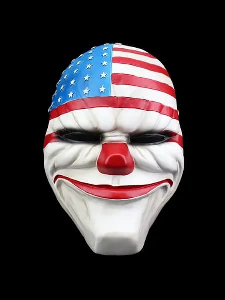 Маска карнавальная Даллас из игры Payday