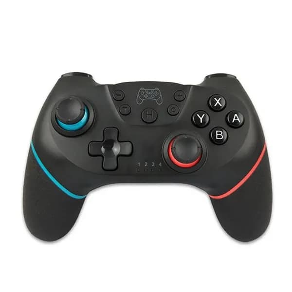 Геймпад Nintendo Switch Controller ALLOYSEED / Черный с голубо-красными вставками