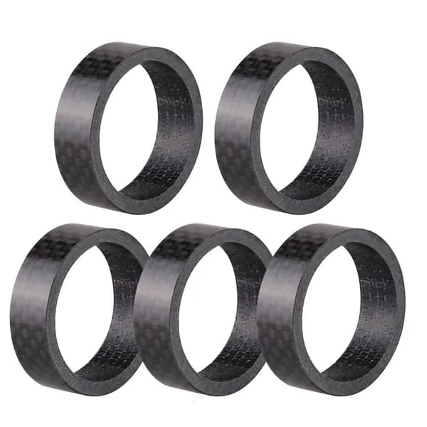 5 шт. легкие проставки для рулевой колонки велосипеда, - 10mm