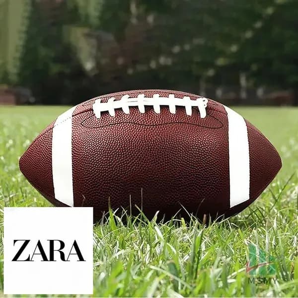 Zara Мяч для регби, коричневый