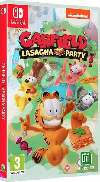 Игра Garfield Lasagna Party (Nintendo Switch, Русские субтитры)