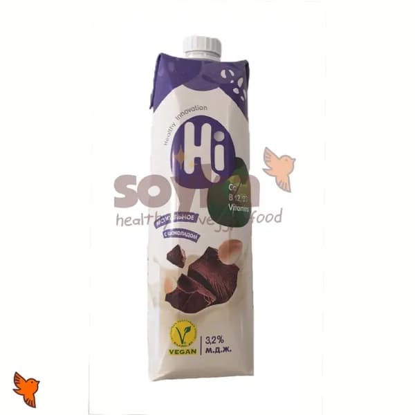 Напиток соевый с шоколадом Hi , 1л