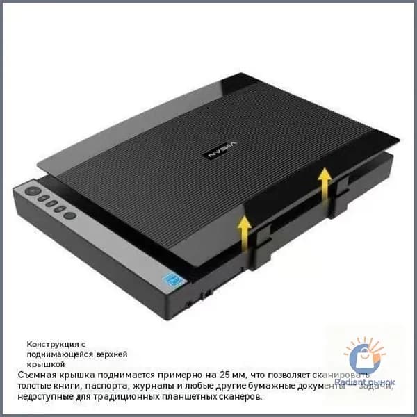 Сканер VF3240(2400dpi), черный матовый