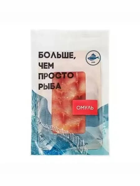 Омуль холодного копчения Риф филе ломтики 100 г