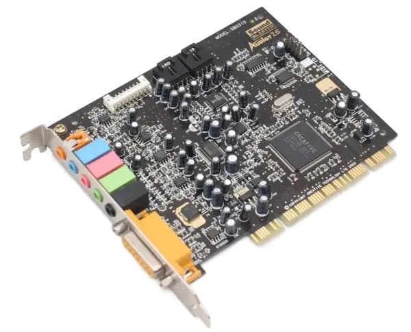 Звуковая карта Audigy LS 5.1 SB0310 Creative под устаревший слот PCI - для современных компьютеров НЕ ПОДХОДИТ