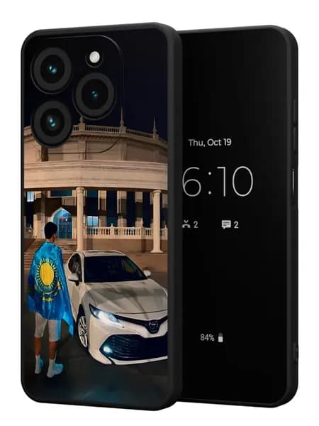 Чехол на Tecno Spark 20 Pro с принтом Camry Казахстан