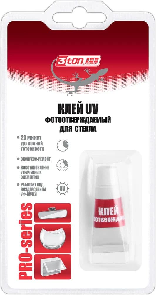 3ton Клей автомобильный для стекол, 2 мл, арт. 55400