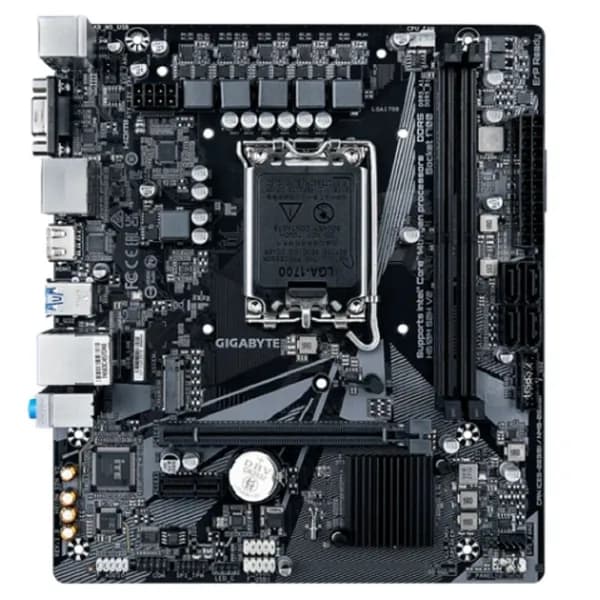 Gigabyte Материнская плата H610M S2H V2 Soc - 1700 Intel H610 2xDDR5 mATX AC 97 8ch 7.1 GbLAN+VGA+HDMI+DP