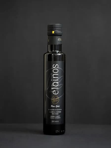 Оливковое масло Elainos Extra Virgin, нерафинированное, 250 мл