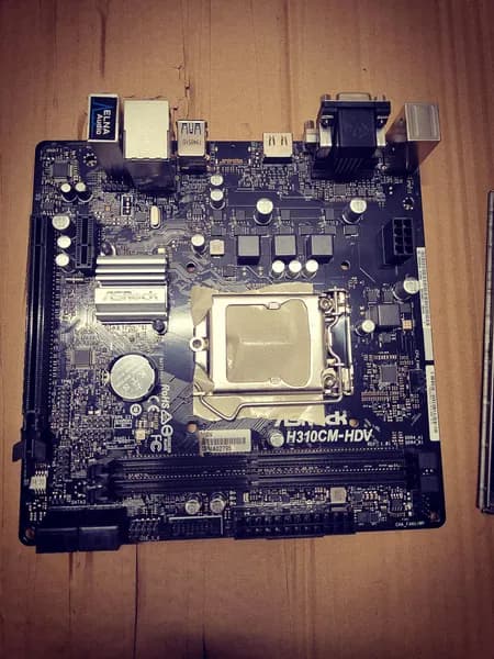 ASRock H310CM-HDV, LGA 1151, DDR4, Материнская плата