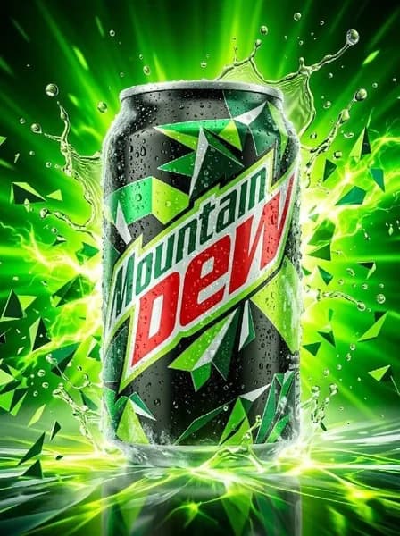 Газированный напиток Mountain Dew 330 ml 1 шт.