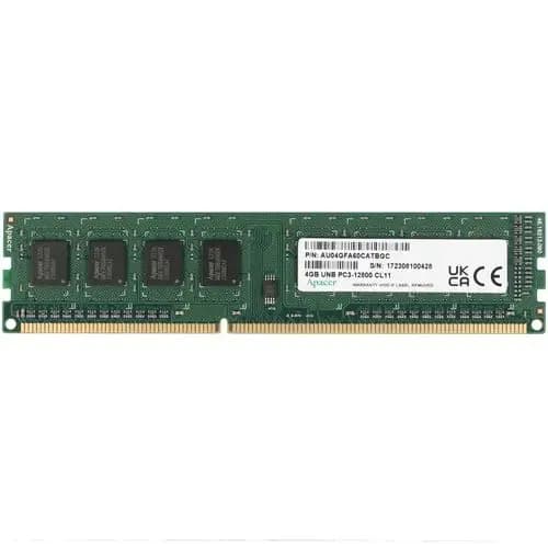 Apacer Оперативная память DL.04G2K.KAM DDR3, 1600 МГц, 1 x 4 ГБ (DL.04G2K.KAM)