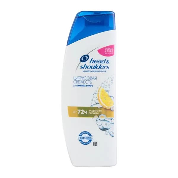 Шампунь для волос Head&Shoulders Цитрусовая свежесть 200мл