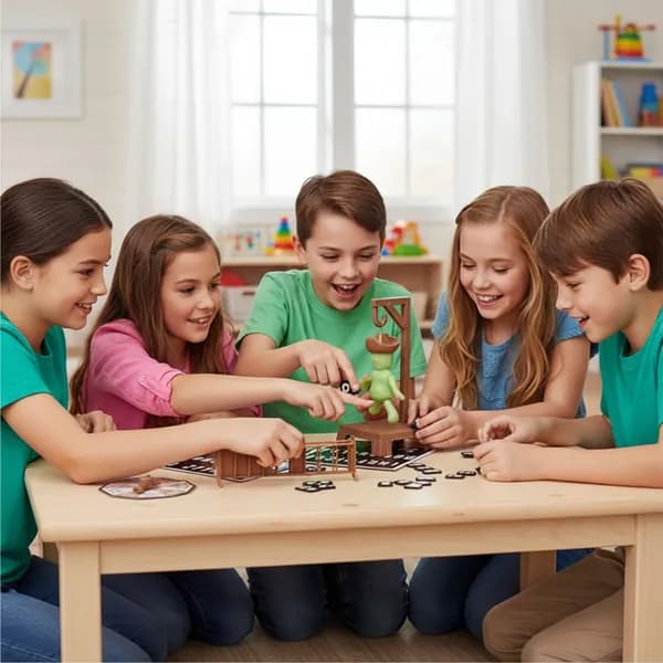 Магнитная настольная игра Виселица с фосфоресцирующими деталями