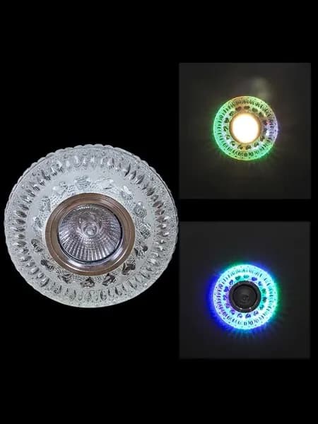 Встраиваемый светильник 10499-9.0-001CNB MR16+LED3W