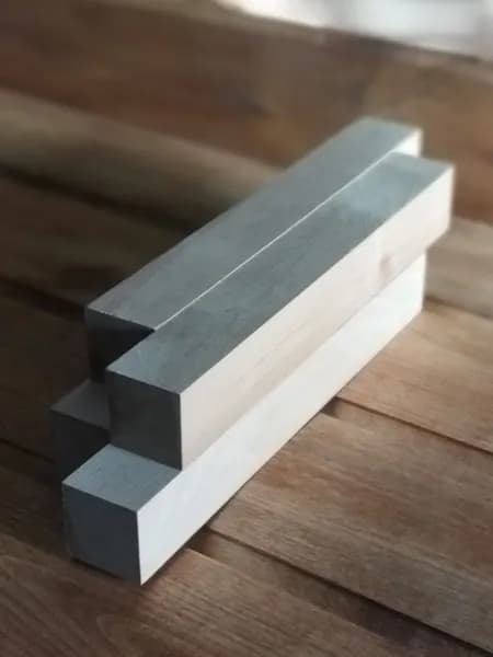 Бруски из березы строганные 30*4*4 см