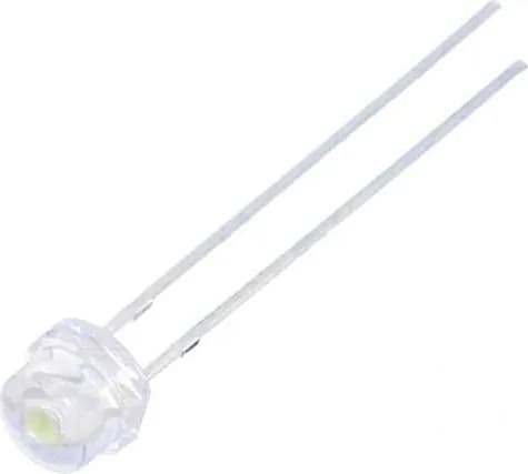 Светодиод FORYARD FYL-48D4UWC1A LED 4.8mm white cold 1800?2300mcd 110 град. Front: convex 2.8?3.4V 1шт