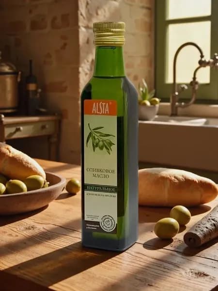 Alsta Масло оливковое рафинированное 100% Pure 250 мл