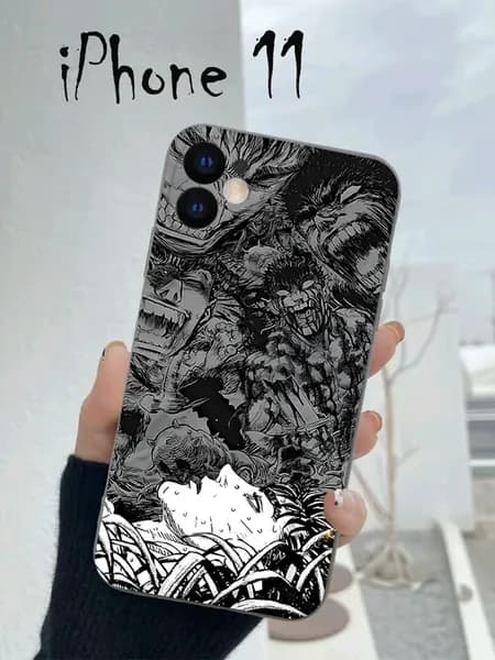 Чехол на iphone 11 аниме берсерк