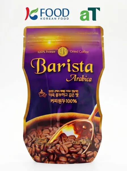 Корейский растворимый кофе "Barista Arabica" Арабика 50г