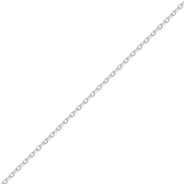 Цепь якорь серебро 925 пробы 585GOLD