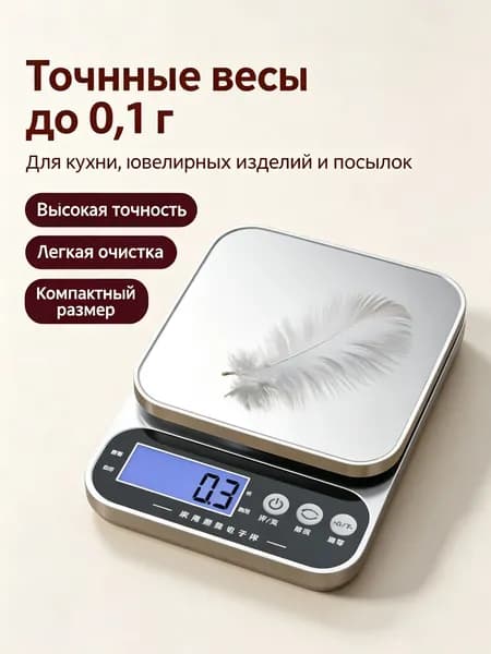 Электронные кухонные весы, разноцветный