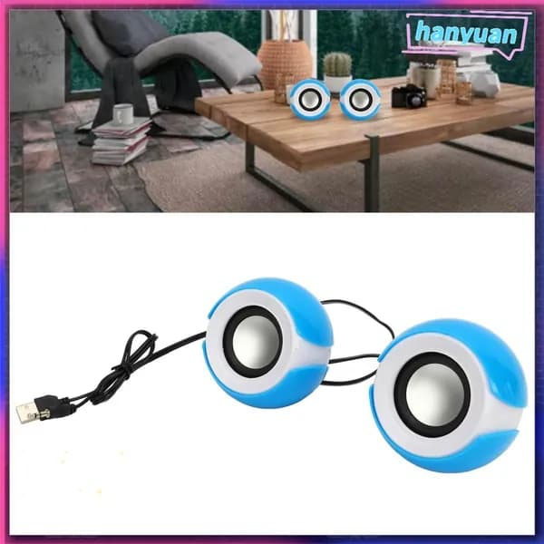 USB мини-колонка, стильный и портативный, для компьютеров и ноутбуков
