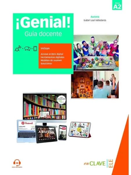 Genial! A2 Curso de espanol Guia del profesor + digital code