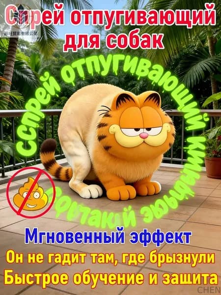 Мощный спрей Не гадь! для кошек и собак. Отпугивает от мебели, ковров и углов в доме. Натуральная горькая формула, безопасный корректор поведения.