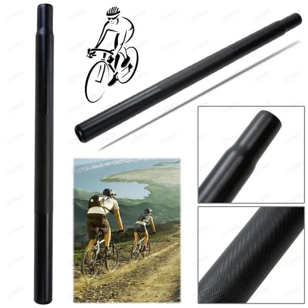 седлодержатель прочный, 25.4 мм, длина 400 мм, стальной