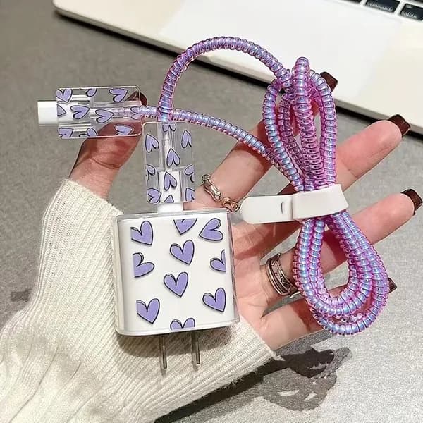 Защитный Чехол Для Зарядного Устройства, Защита Кабеля Передачи Данных, Подходит Для IPhone